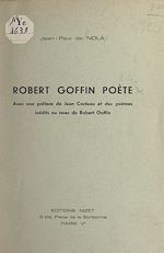 Télécharger le livre :  Robert Goffin, poète