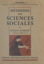 Télécharger le livre :  Méthodes des sciences sociales