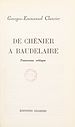 Télécharger le livre :  De Chénier à Baudelaire, panorama critique