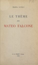 Télécharger le livre :  Le thème de Mateo Falcone