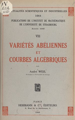 Téléchargez le livre :  Variétés abéliennes et courbes algébriques