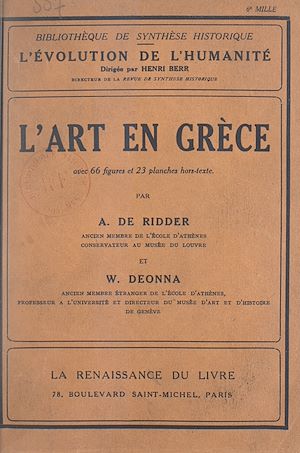Téléchargez le livre :  L'art en Grèce