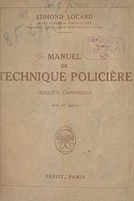 Download this eBook Manuel de technique policière