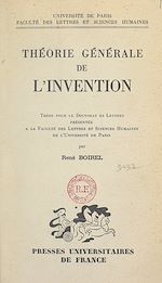 Télécharger le livre :  Théorie générale de l'invention