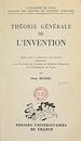 Télécharger le livre :  Théorie générale de l'invention