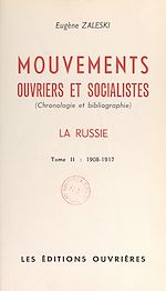 Télécharger le livre :  Mouvements ouvriers et socialistes (2)
