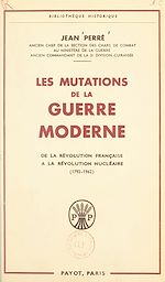 Download this eBook Les mutations de la guerre moderne