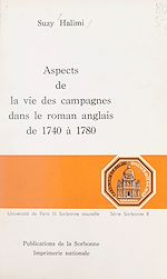 Télécharger le livre :  Aspects de la vie des campagnes dans le roman anglais, de 1740 à 1780