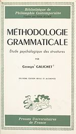 Télécharger le livre :  Méthodologie grammaticale