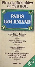 Download this eBook Paris gourmand
