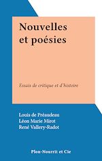 Download this eBook Nouvelles et poésies