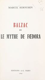 Télécharger le livre :  Balzac et le mythe de Fœdora