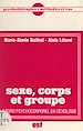 Télécharger le livre :  Sexe, corps et groupe