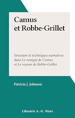 Télécharger le livre :  Camus et Robbe-Grillet