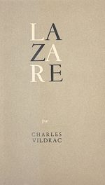 Télécharger le livre :  Lazare