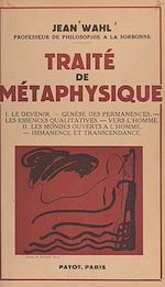 Download this eBook Traité de métaphysique