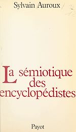 Download this eBook La sémiotique des encyclopédistes