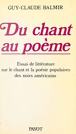 Download this eBook Du chant au poème
