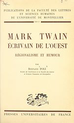 Télécharger le livre :  Mark Twain, écrivain de l'Ouest