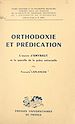 Télécharger le livre :  Orthodoxie et prédication