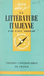 Télécharger le livre :  La littérature italienne