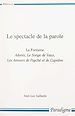 Télécharger le livre :  Le spectacle de la parole