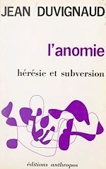 Télécharger le livre :  L'anomie