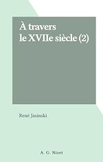 Télécharger le livre :  À travers le XVIIe siècle (2)