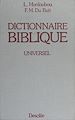 Télécharger le livre :  Dictionnaire biblique universel