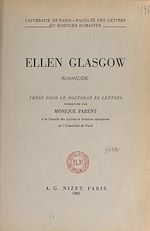 Télécharger le livre :  Ellen Glasgow, romancière