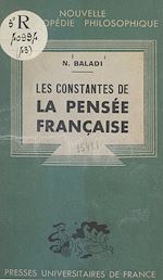 Télécharger le livre :  Les constantes de la pensée française