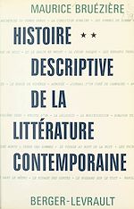 Télécharger le livre :  Histoire descriptive de la littérature contemporaine (2)
