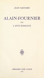 Télécharger le livre :  Alain-Fournier