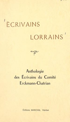 Download the eBook: Écrivains lorrains