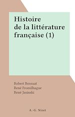 Télécharger le livre :  Histoire de la littérature française (1)