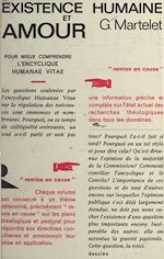 Télécharger le livre :  L'existence humaine et l'amour