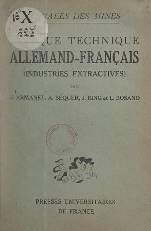 Téléchargez le livre :  Lexique technique allemand-français