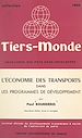 Télécharger le livre :  L'économie des transports dans les programmes de développement