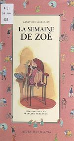 Télécharger le livre :  La semaine de Zoé