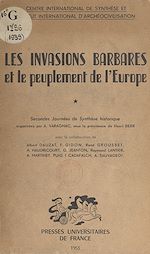 Télécharger le livre :  Les invasions barbares et le peuplement de l'Europe (1)