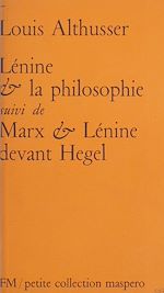 Télécharger le livre :  Lénine et la philosophie