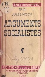 Télécharger le livre :  Arguments socialistes