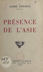 Download this eBook Présence de l'Asie