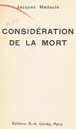 Télécharger le livre :  Considération de la mort