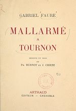 Download this eBook Mallarmé à Tournon