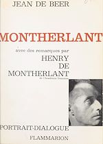 Download this eBook Montherlant