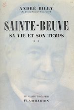 Télécharger le livre :  Sainte-Beuve, sa vie et son temps (2)