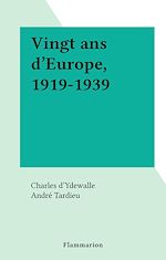 Télécharger le livre :  Vingt ans d'Europe, 1919-1939