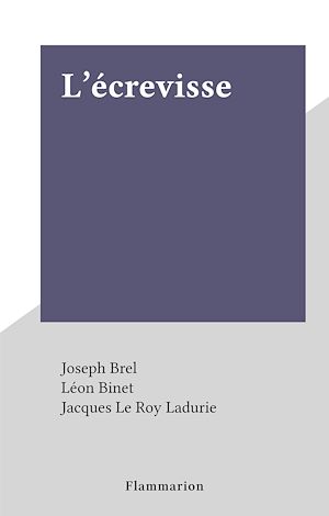 Download the eBook: L'écrevisse