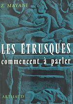 Download this eBook Les Étrusques commencent à parler